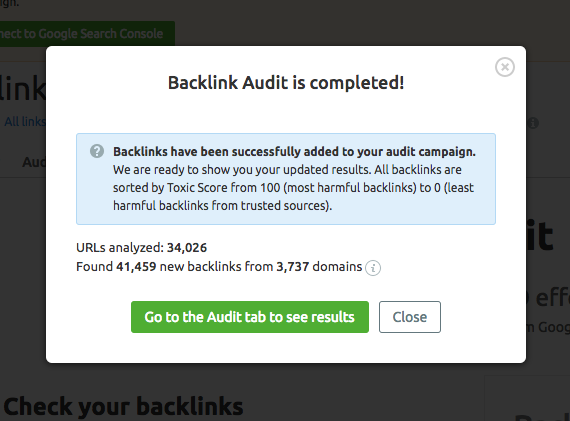 Backlink Audit