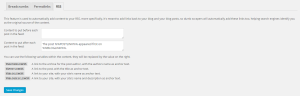 Yoast SEO - RSS