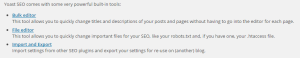 Powerful Yoast SEO Built-In Tools
