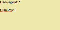 Robots.txt file