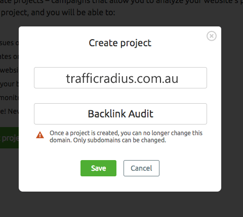 Backlink Audit