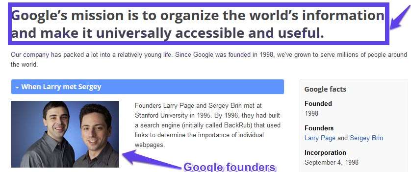 Google's Mission