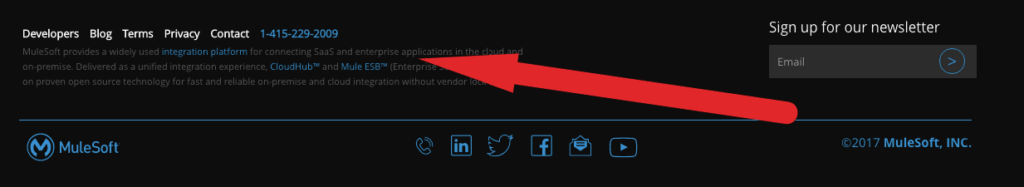 MuleSoft example - Internal Linking