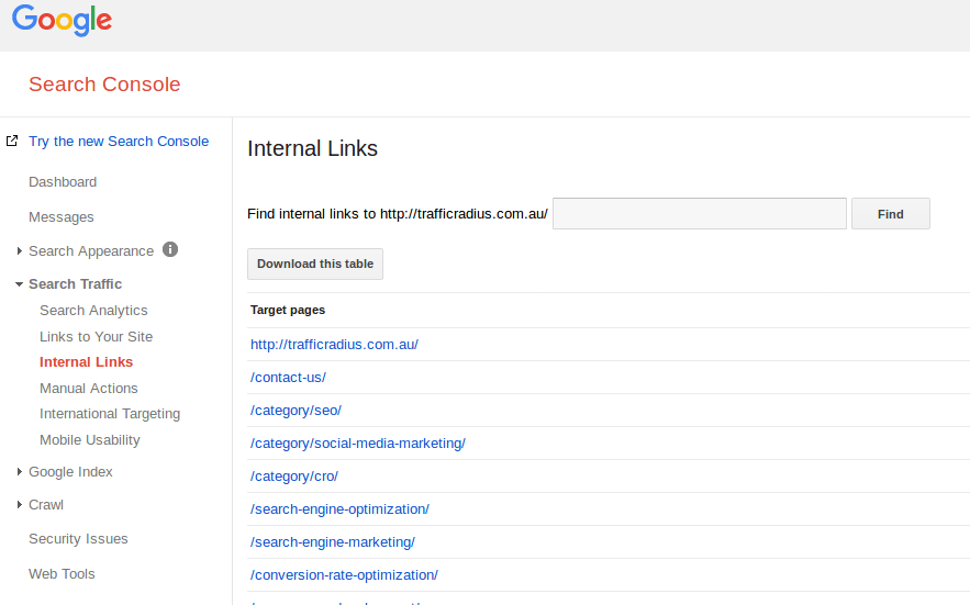 Google Sitelinks