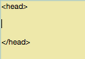 <head> tag