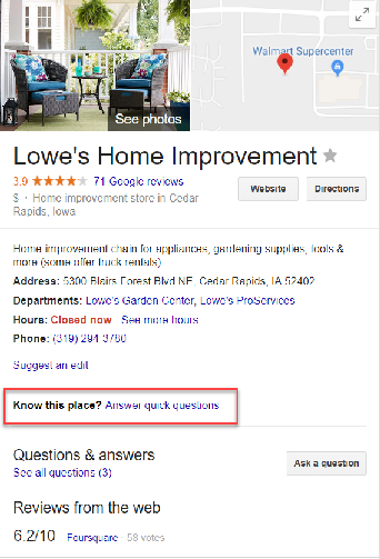 Google My Business QA