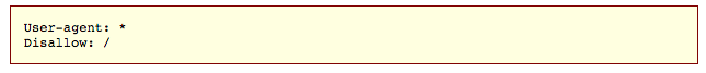 Robots.txt file type