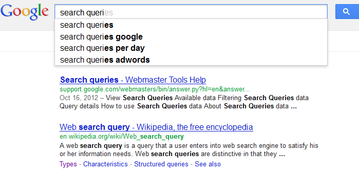 Search Queries