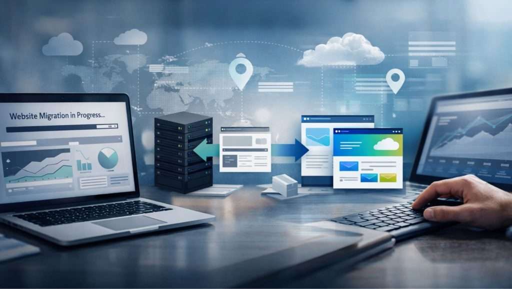 Key scenarios and considerations when performing a website migration
