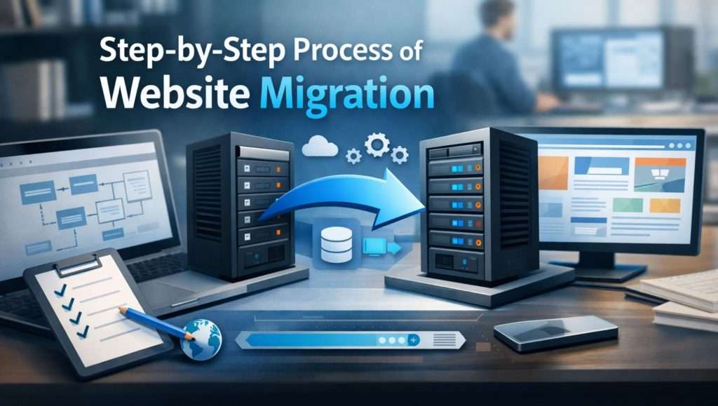 Step-by-step website migration process