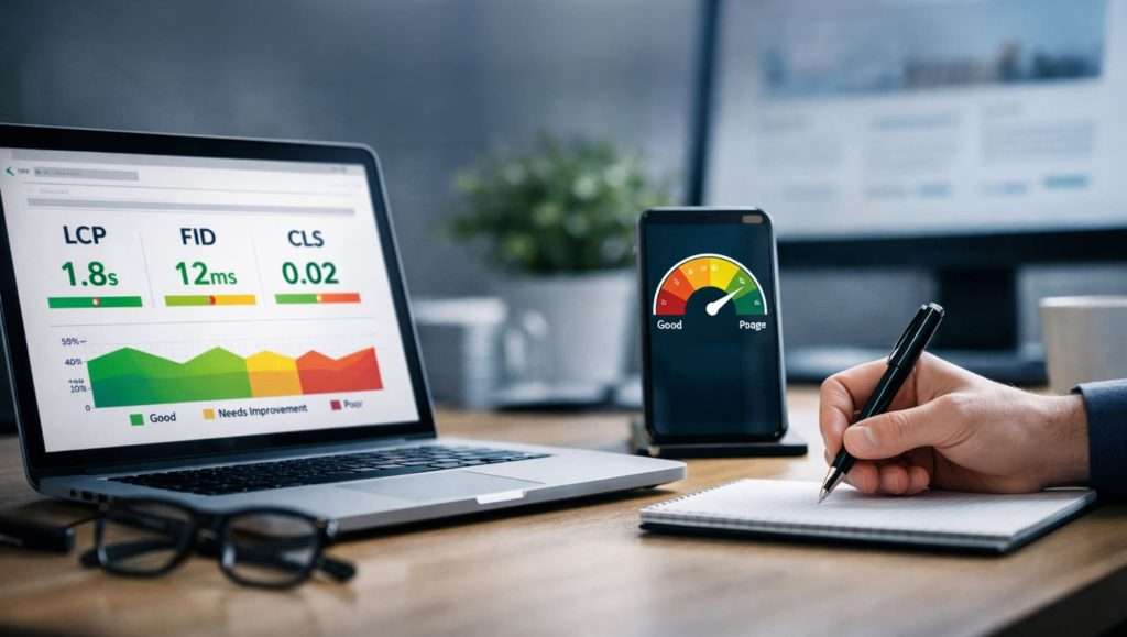 Importance of core web vitals for website