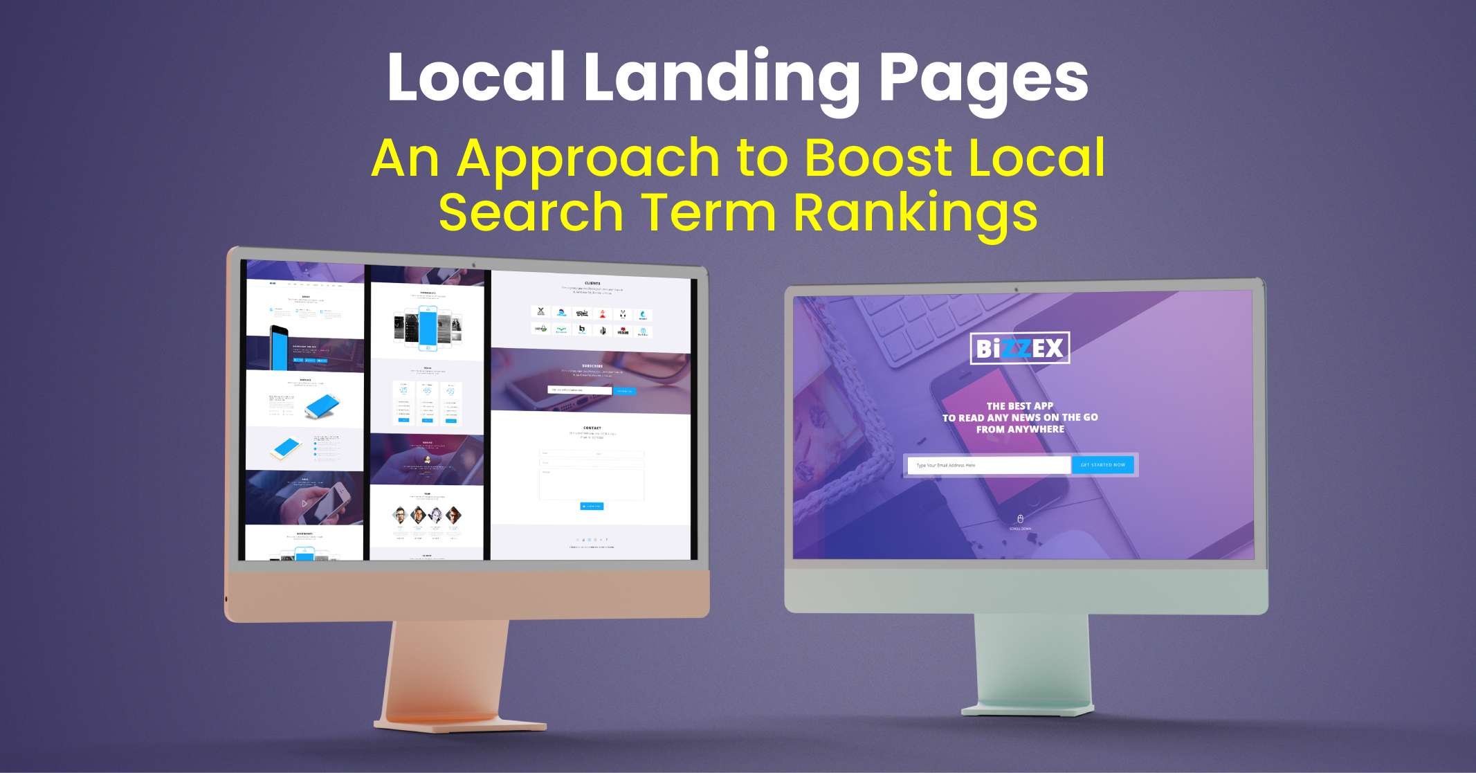 Local Landing Pages: An Approach to Boost Local Search Term Rankings