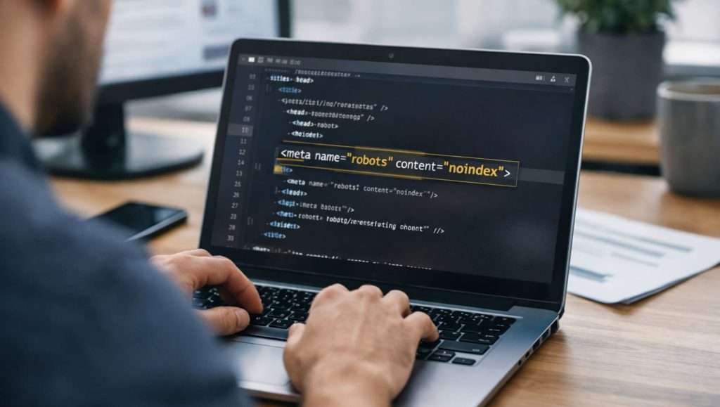 Implementing the Noindex Tag