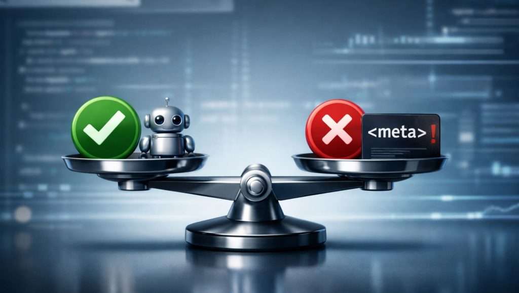 Pros and Cons of Robots Meta Tags