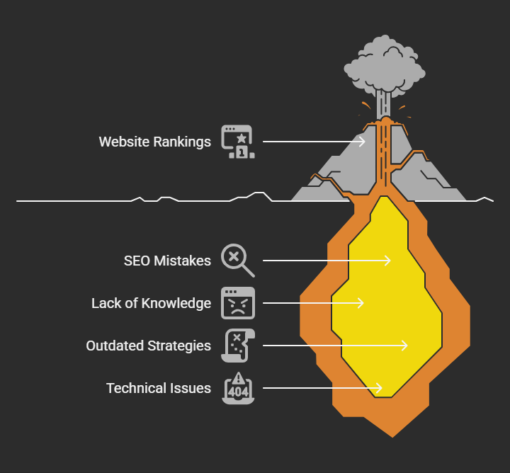 Top SEO Mistakes Sabotaging Your Website's Rankings Today