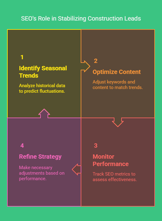 How SEO Solves Seasonal Fluctuations in Construction Leads
